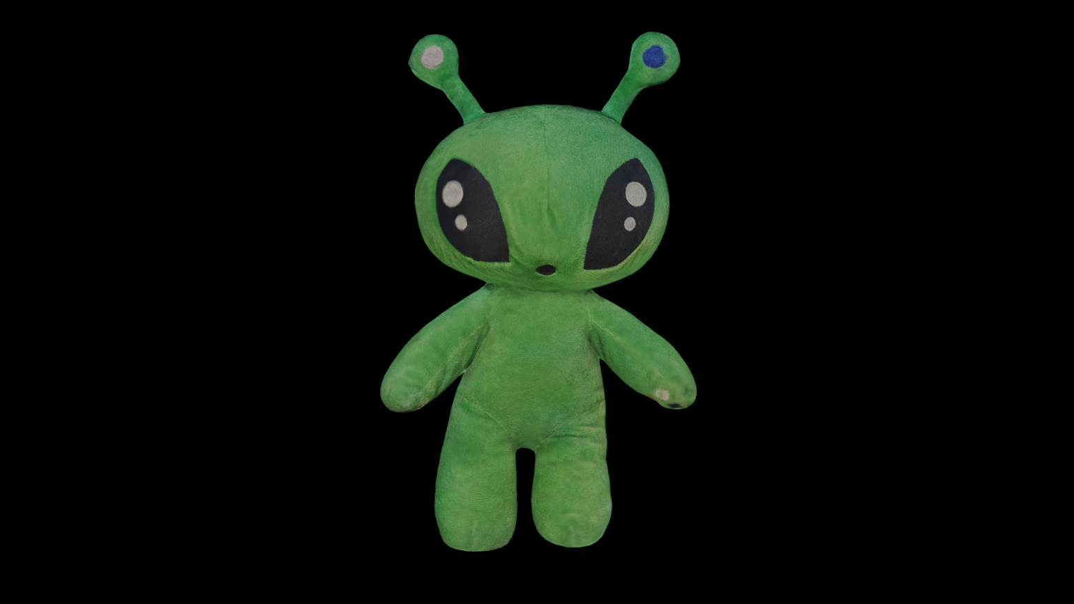 Alien Plush Low-poly 3D model_7