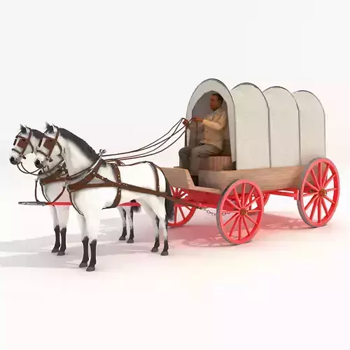 Covered Wagon 2 - 4K