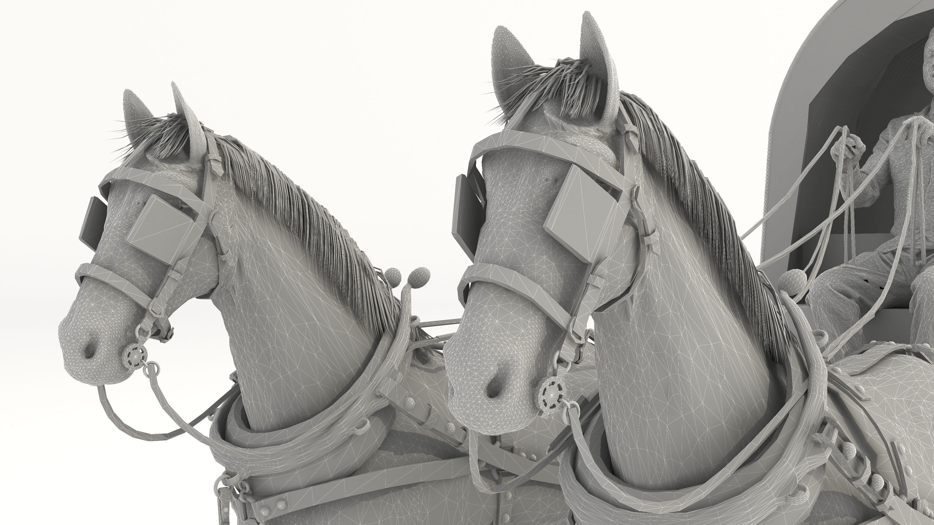 Covered Wagon 2 - 4K 3D model_24