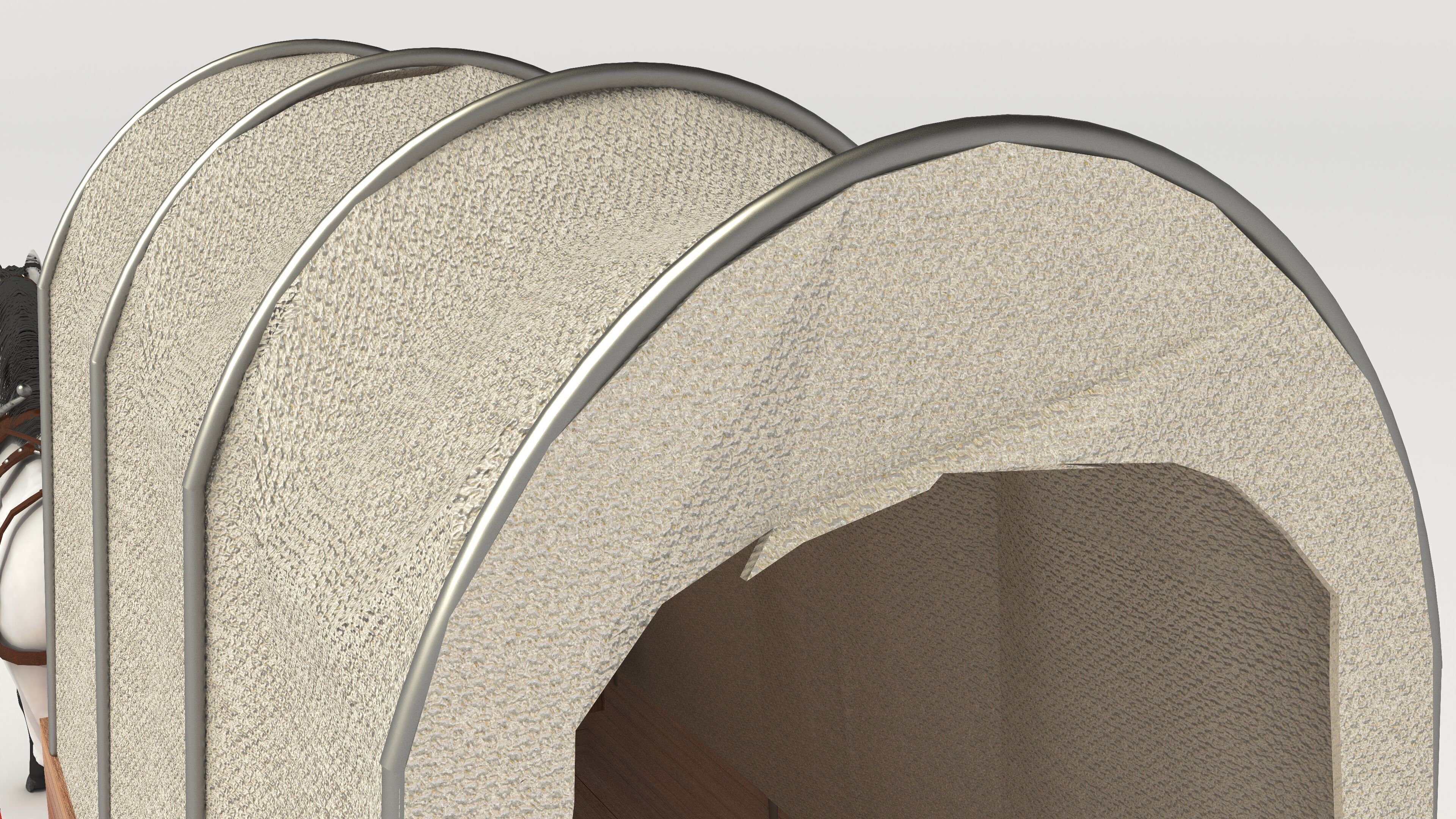 Covered Wagon 2 - 4K 3D model_15