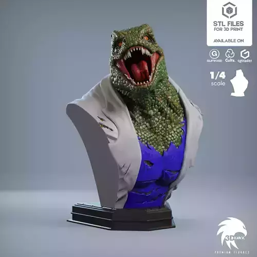 Lizard - Spider-Man  Premium Bust Line