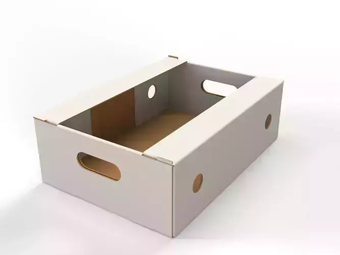 Cardboard Retail Display Tray for Product Packaging Merchandise Texture