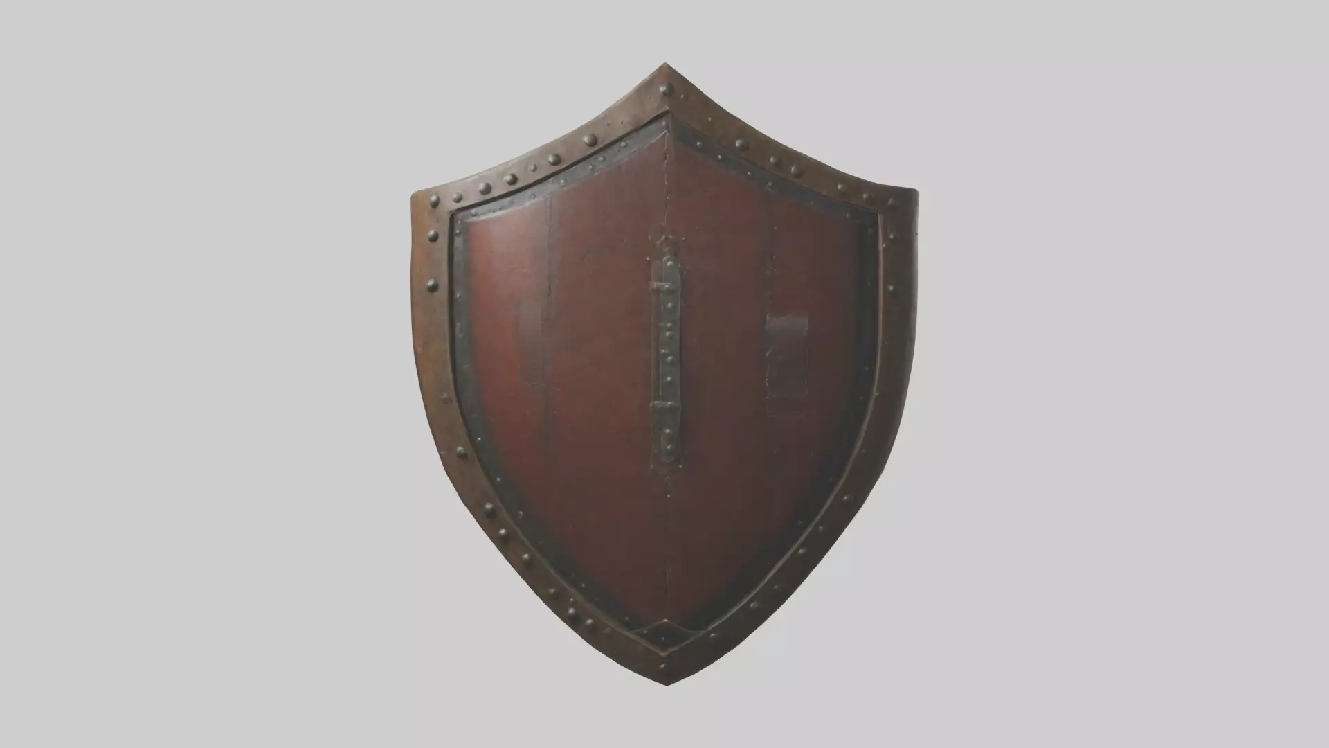 Shield model 3D model_0