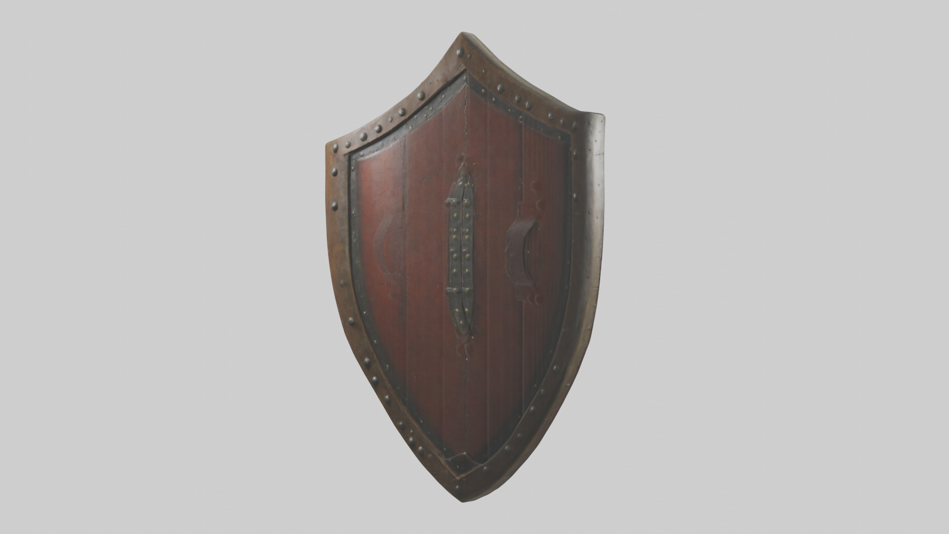 Shield model 3D model_2
