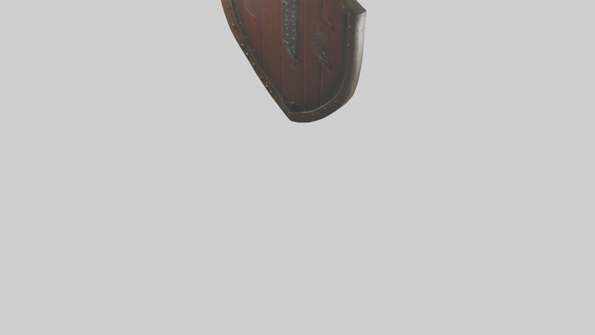 Shield model 3D model_4