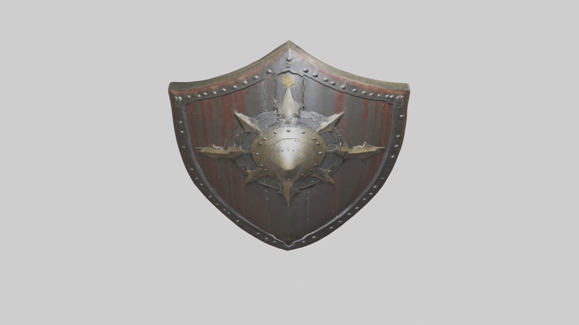 Shield model 3D model_16