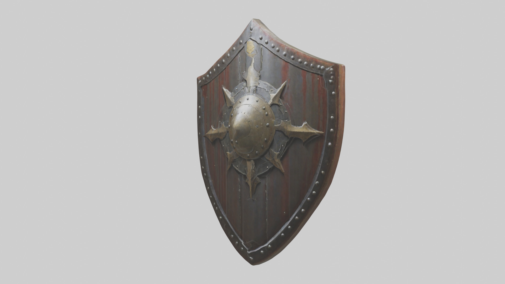 Shield model 3D model_8
