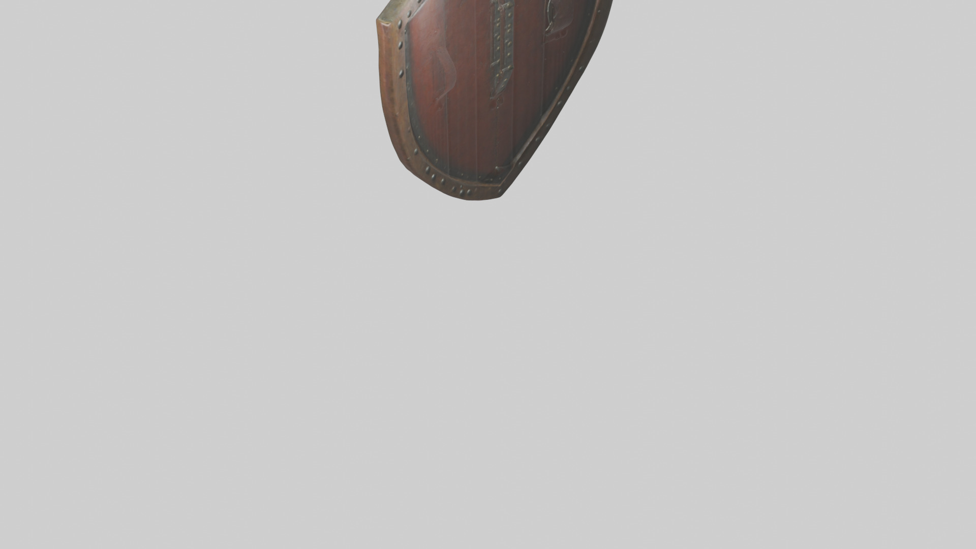 Shield model 3D model_3