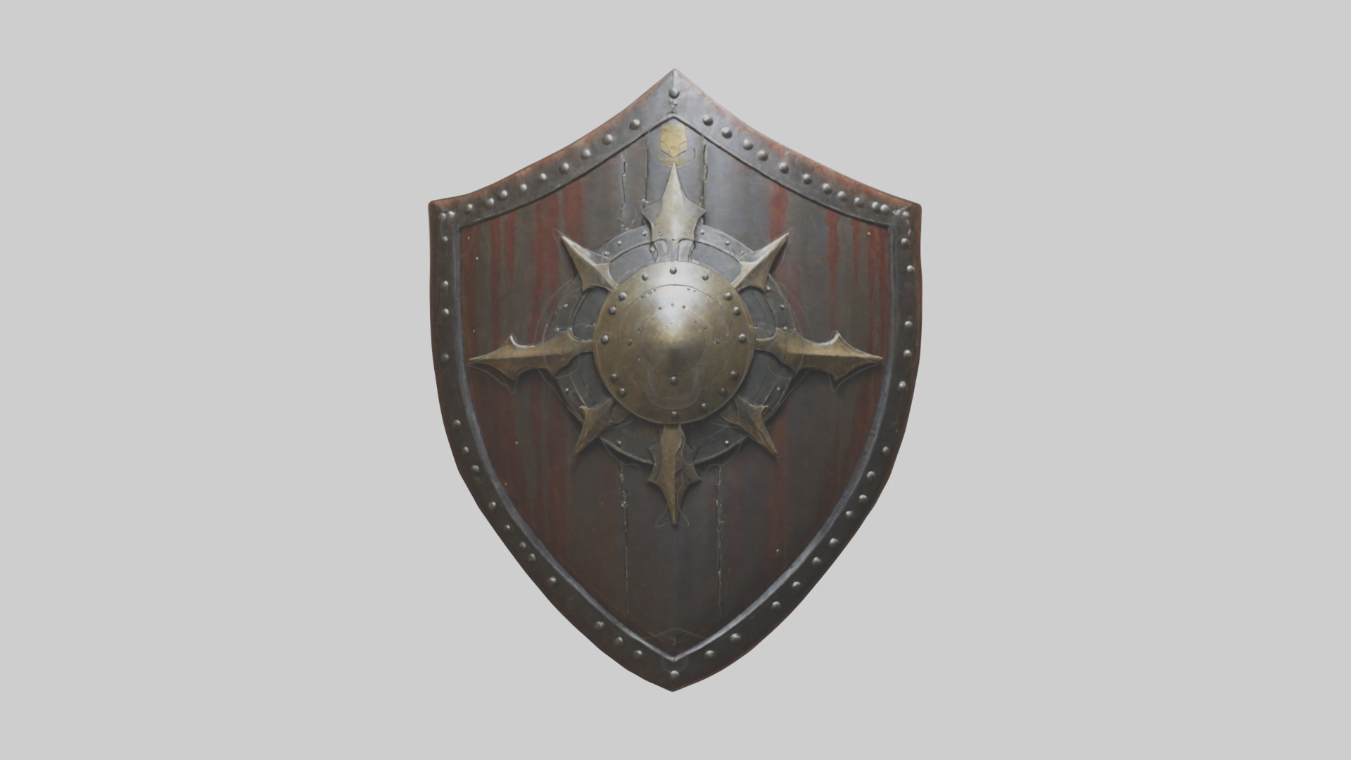 Shield model 3D model_9