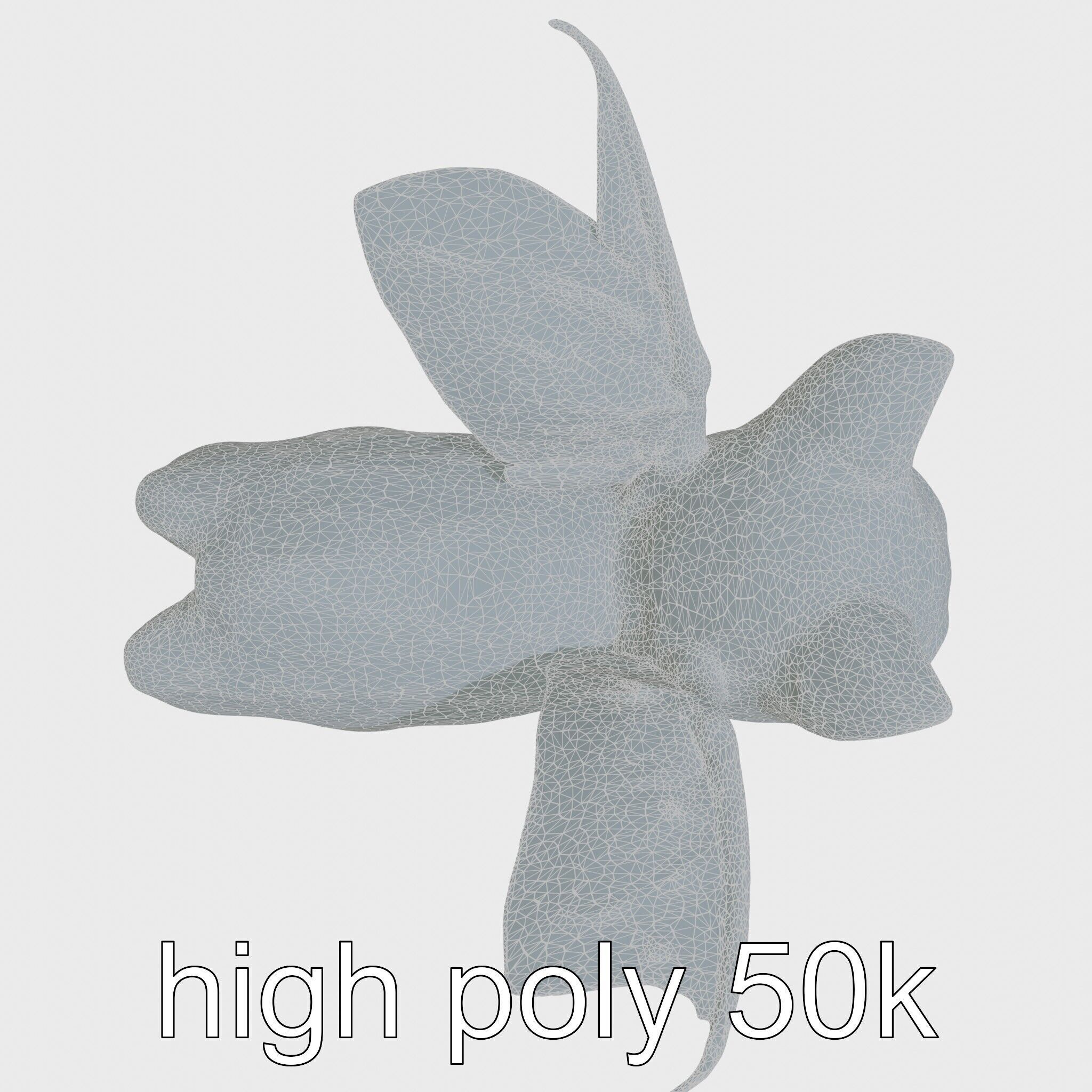 Flying Cat Bat Hybrid Creature model pack Low-poly 3D model_7