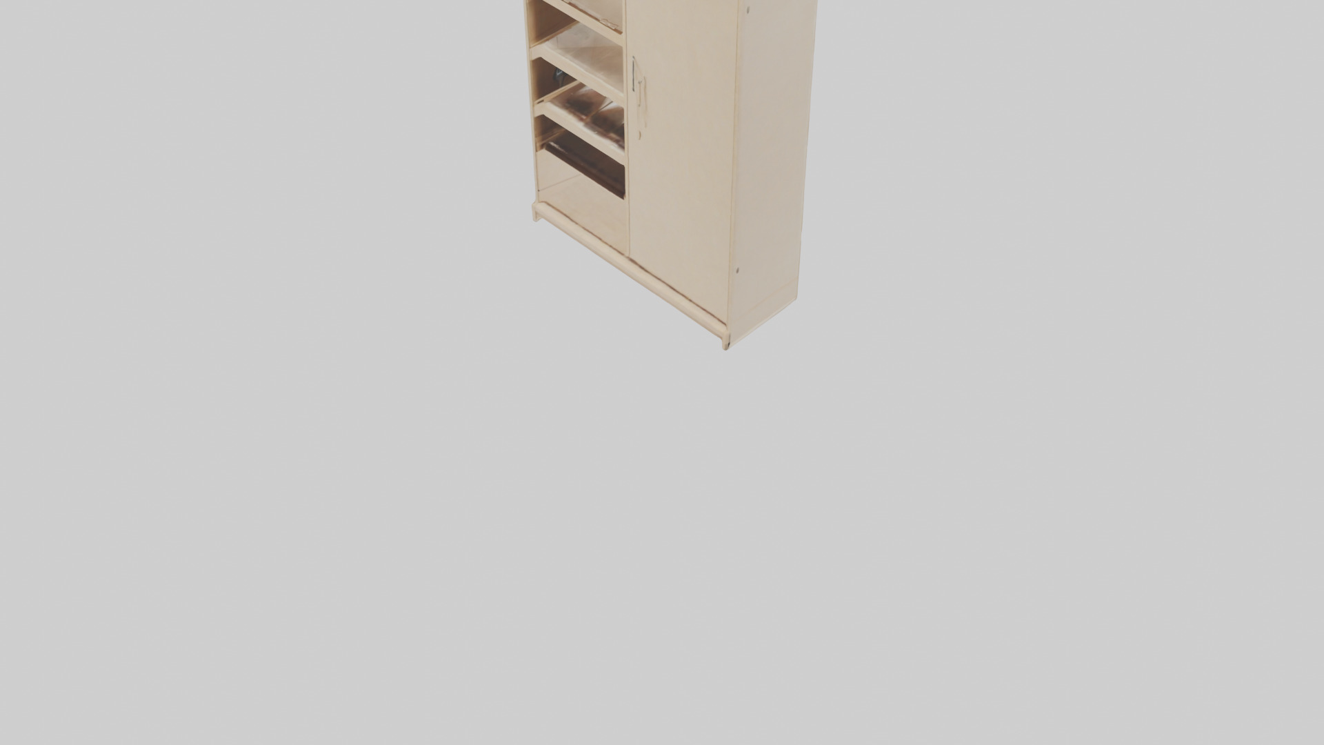 Shoe cabinet model 3D model_5