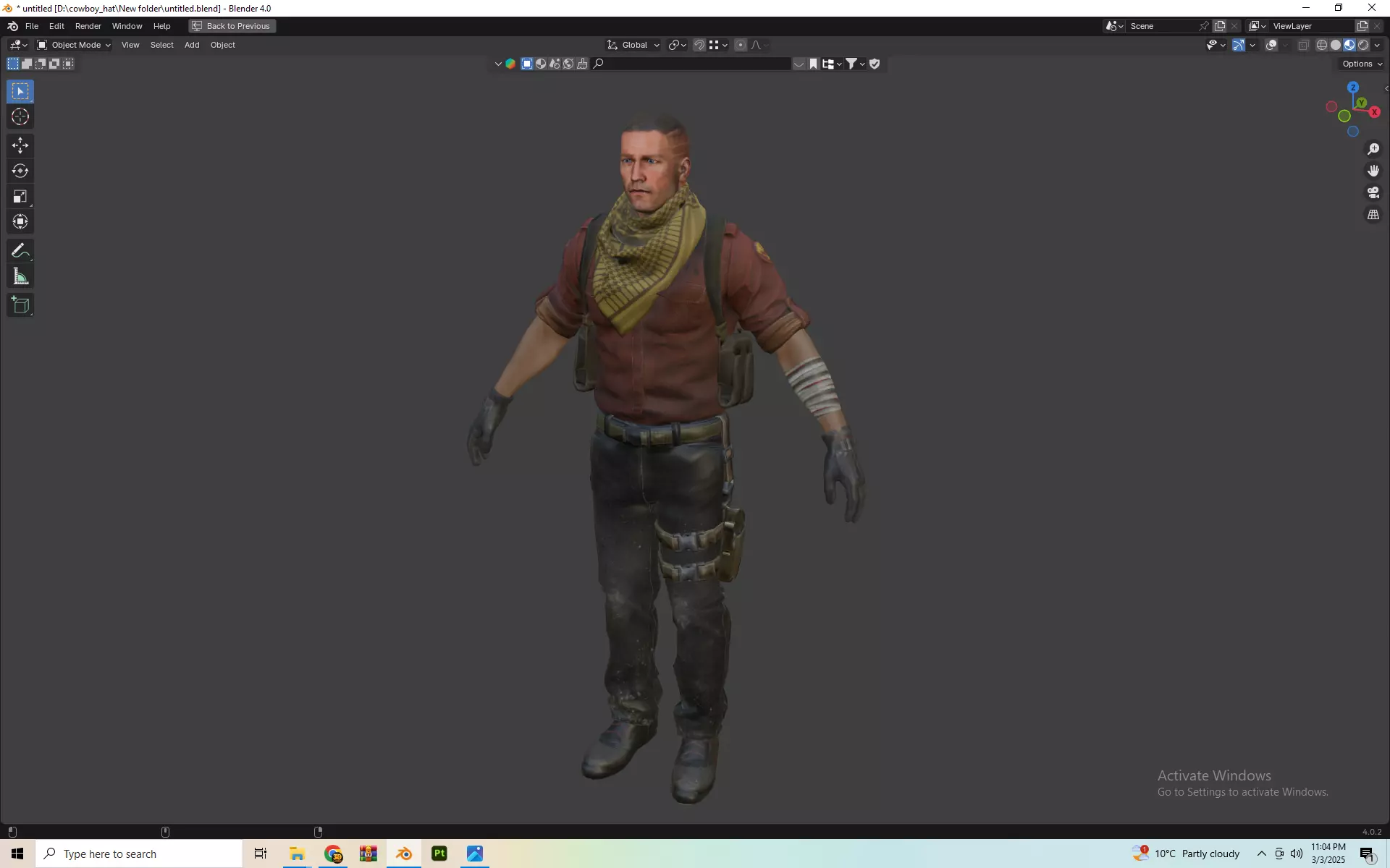 slogger  3D model_0