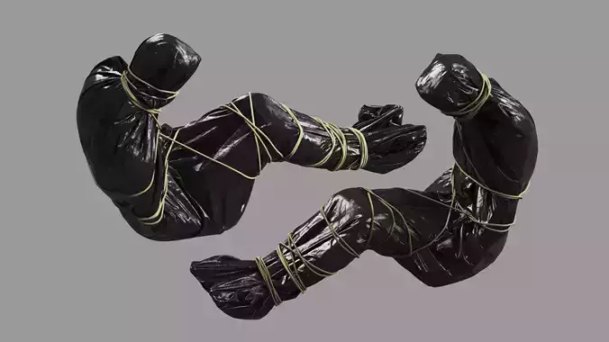 Covered Corpse 10 b 3D model