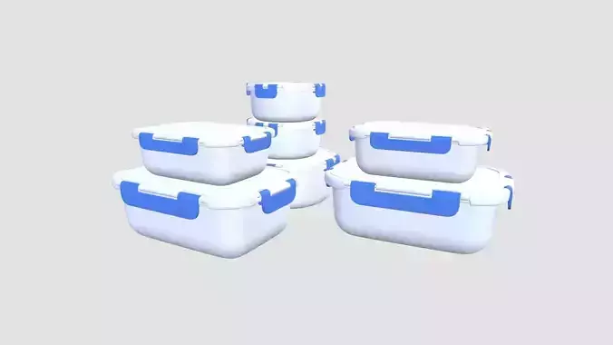 Lunch Box Glass Meal Prep Containers