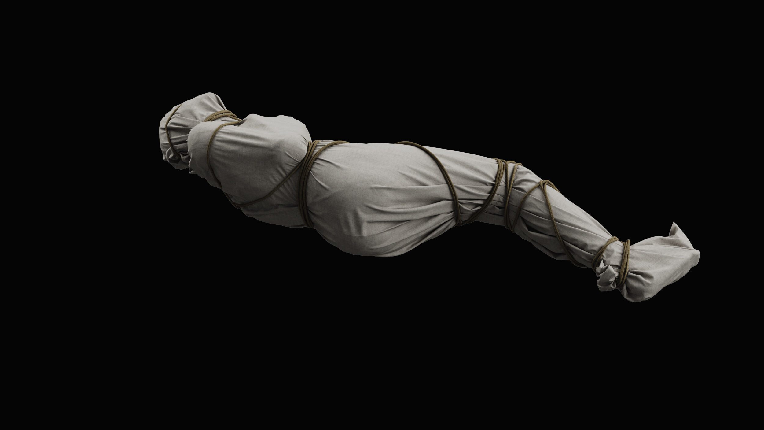Covered Corpse 11 a 3D model_4