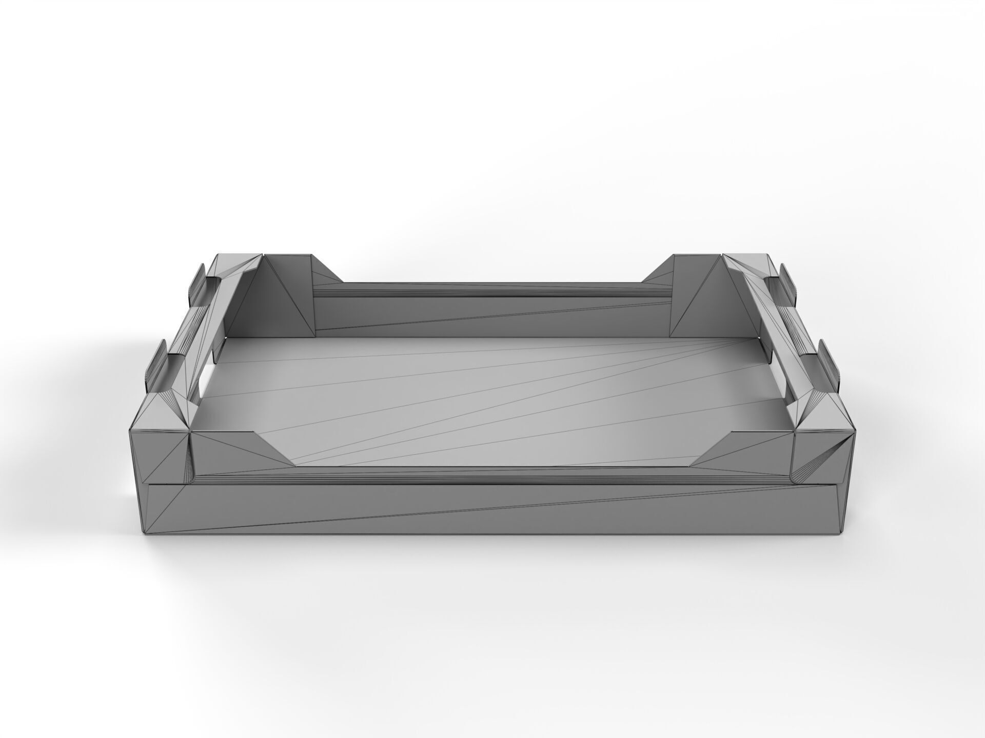 Cardboard Retail Display Tray for Product Packaging Merchandise Texture_4