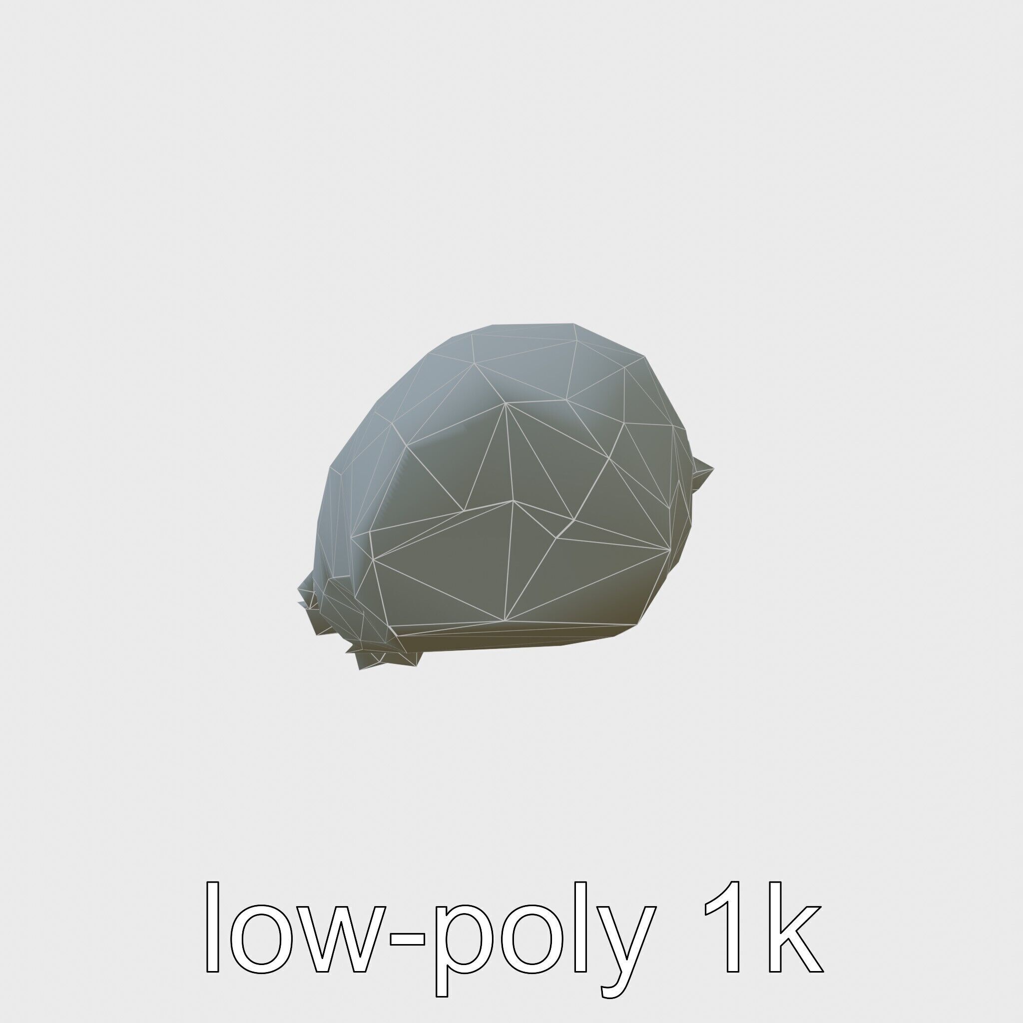 Loaded Chicken Avocado Wrap model pack Low-poly 3D model_10