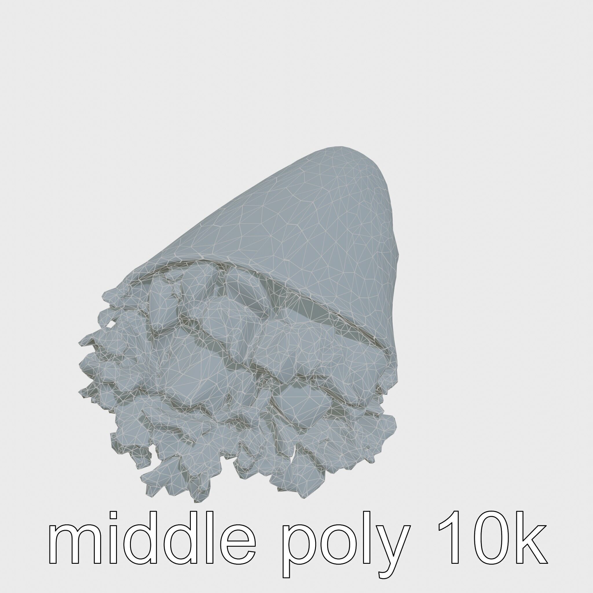 Loaded Chicken Avocado Wrap model pack Low-poly 3D model_32