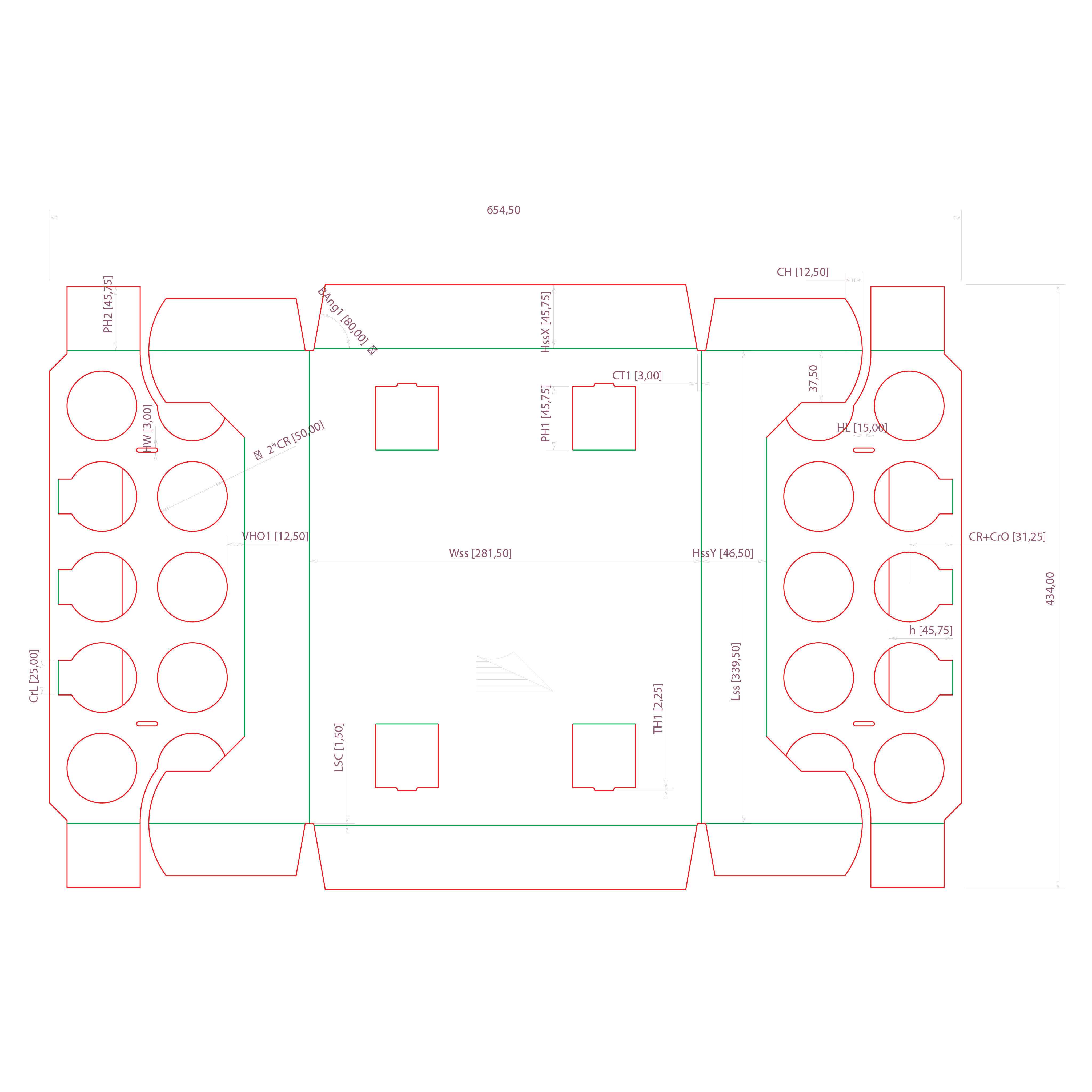 Cardboard Retail Display Tray for Product Packaging Merchandise Texture_10