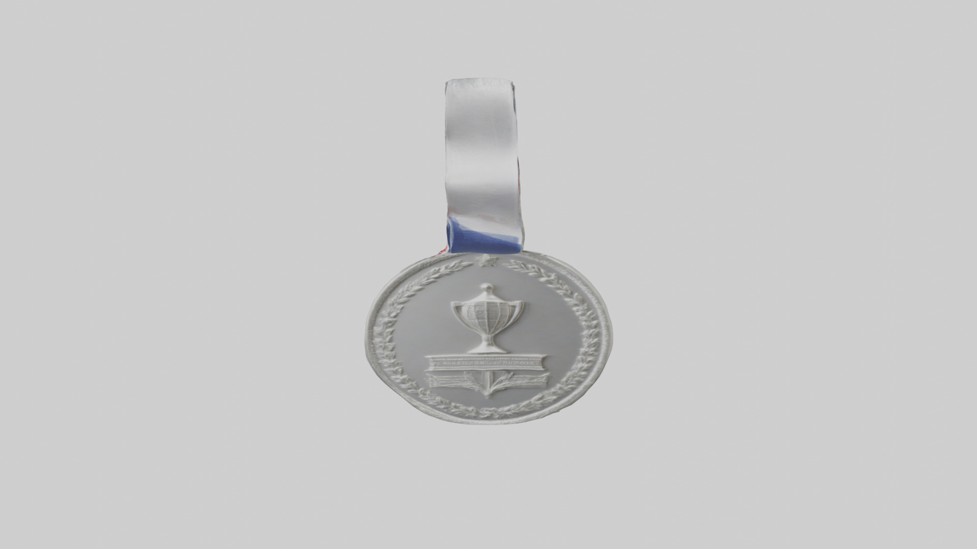 Silver Medal for Achievement model 3D model_17