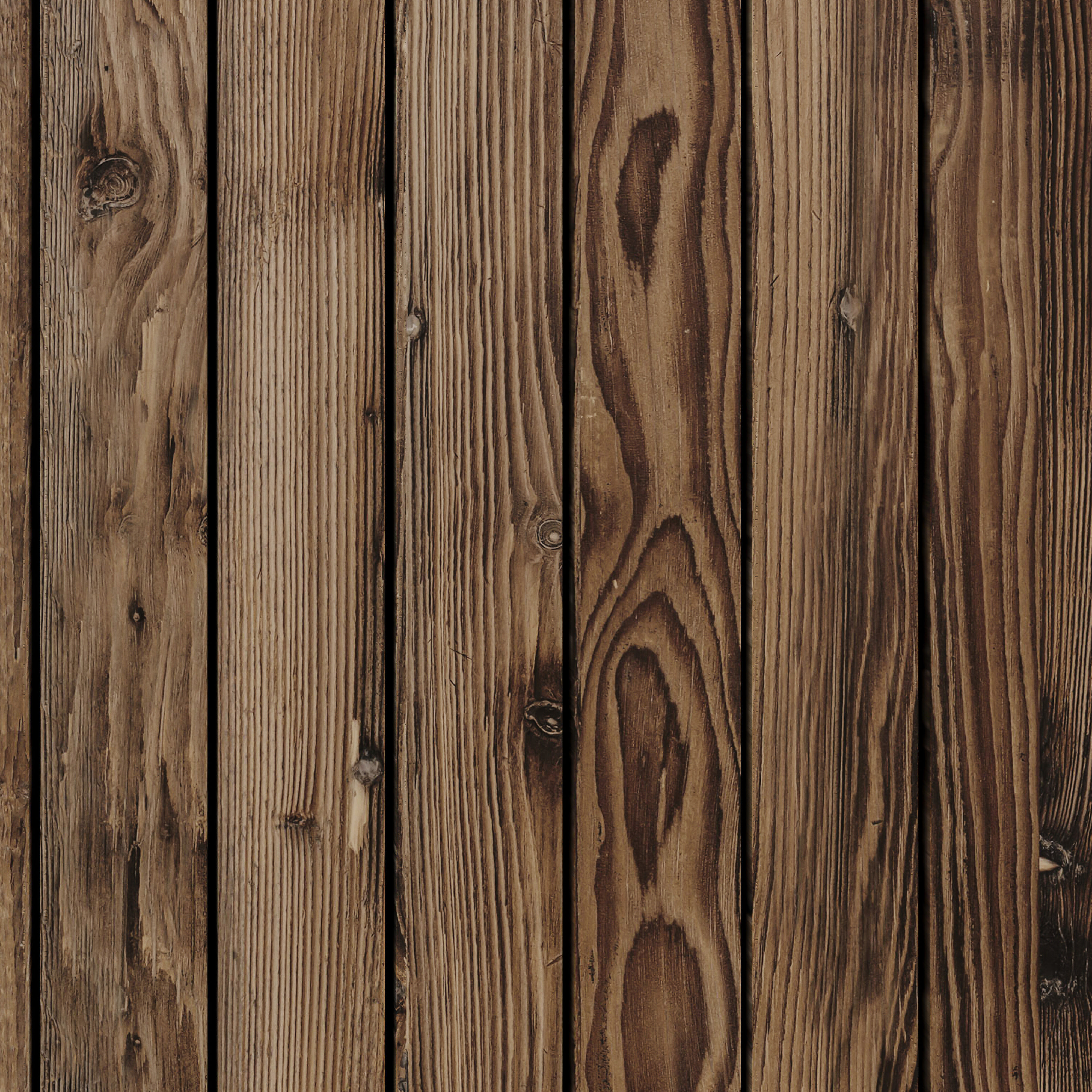 Burnt wood planks Texture_4