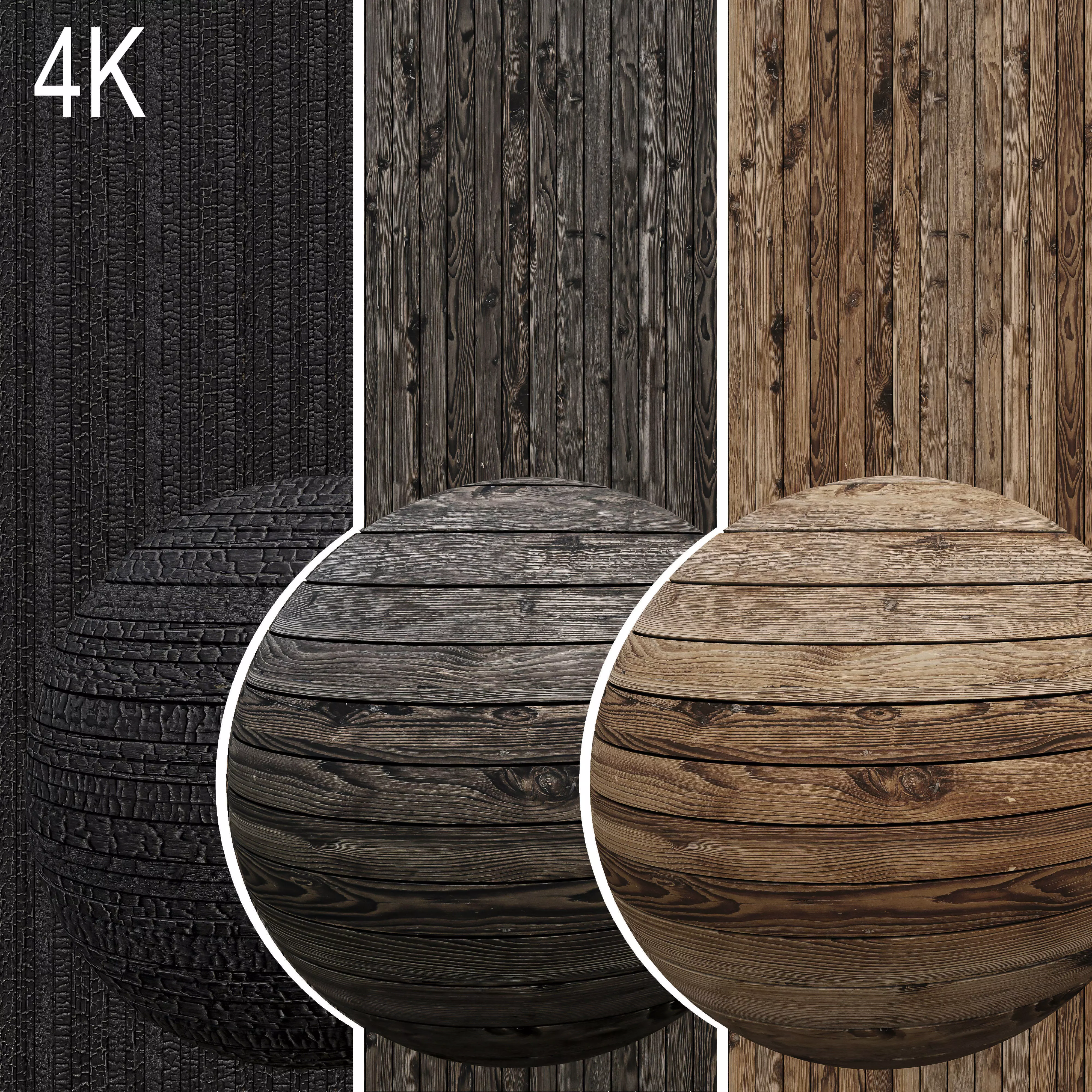 Burnt wood planks Texture_0