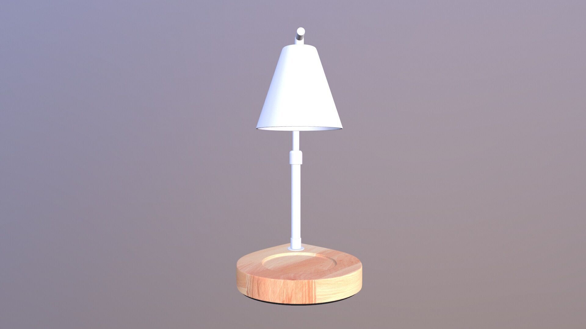 Table Lamp 3D model_3