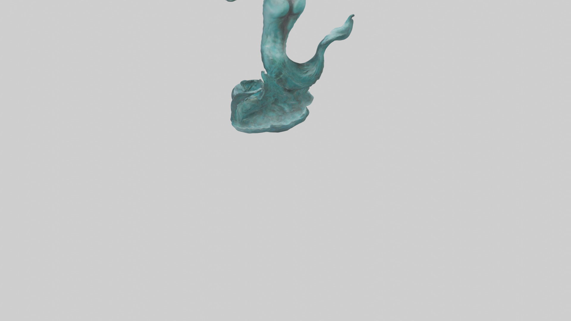 Sirens Call statue model 3D model_4