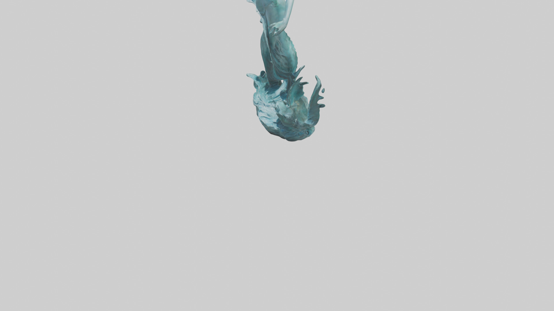 Sirens Call statue model 3D model_6