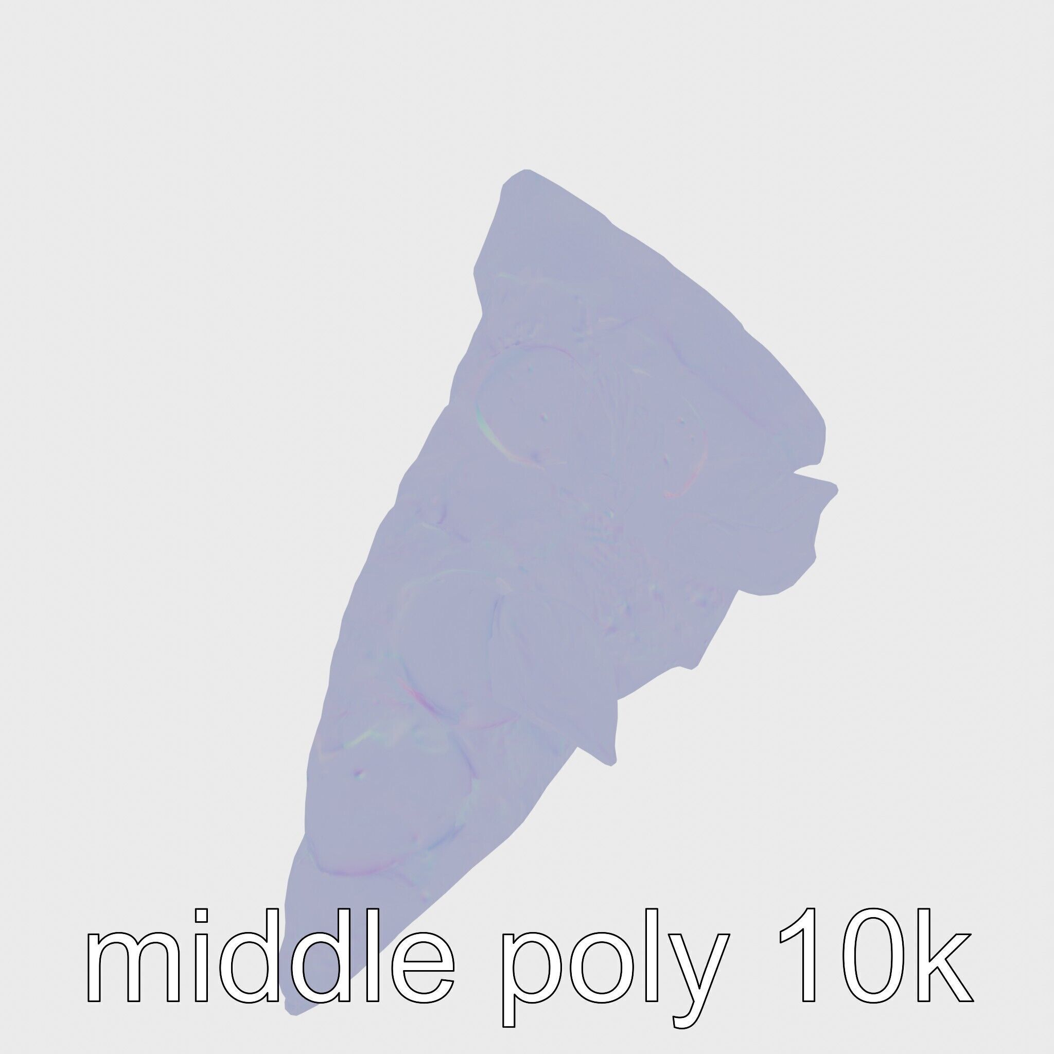 Margherita Pizza Slice 3D model pack Low-poly 3D model_25