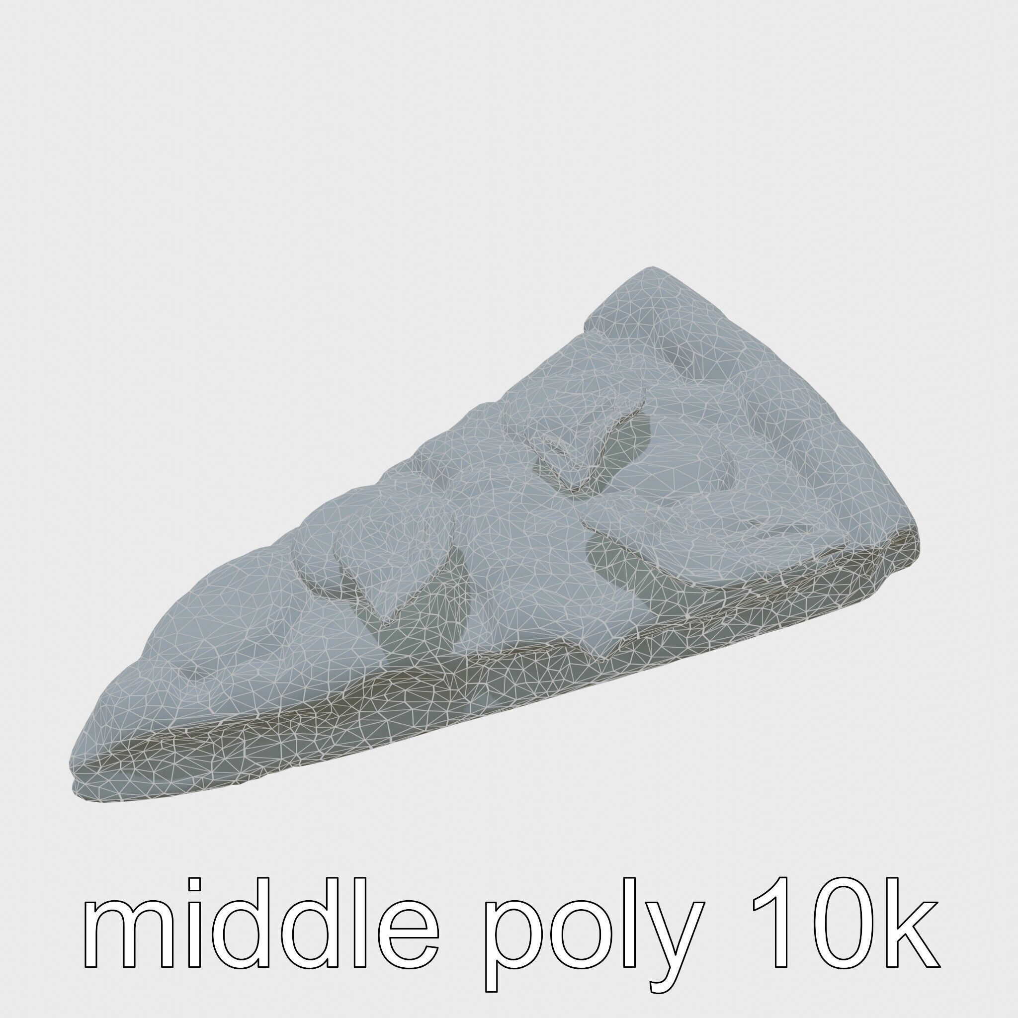 Margherita Pizza Slice 3D model pack Low-poly 3D model_9