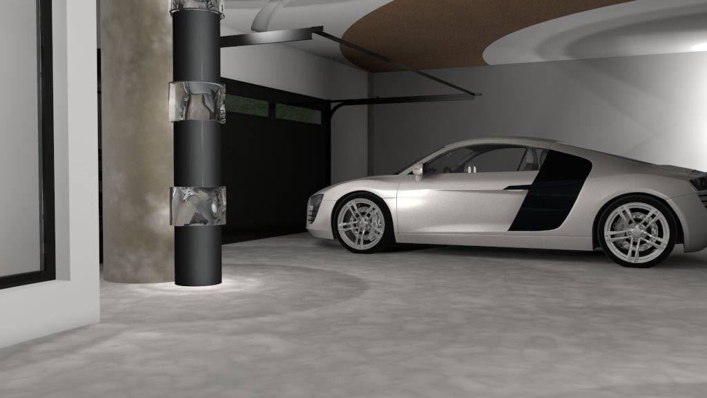 House modern 3D model_10