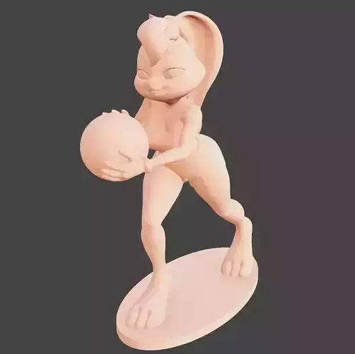Lola Bunny 3D print model