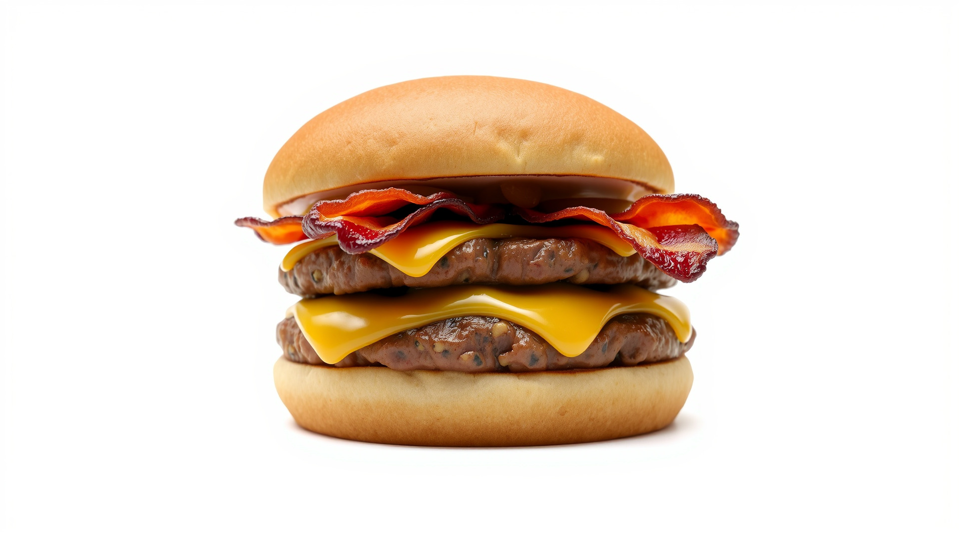 Double Bacon Burger Deluxe model pack Low-poly 3D model_6