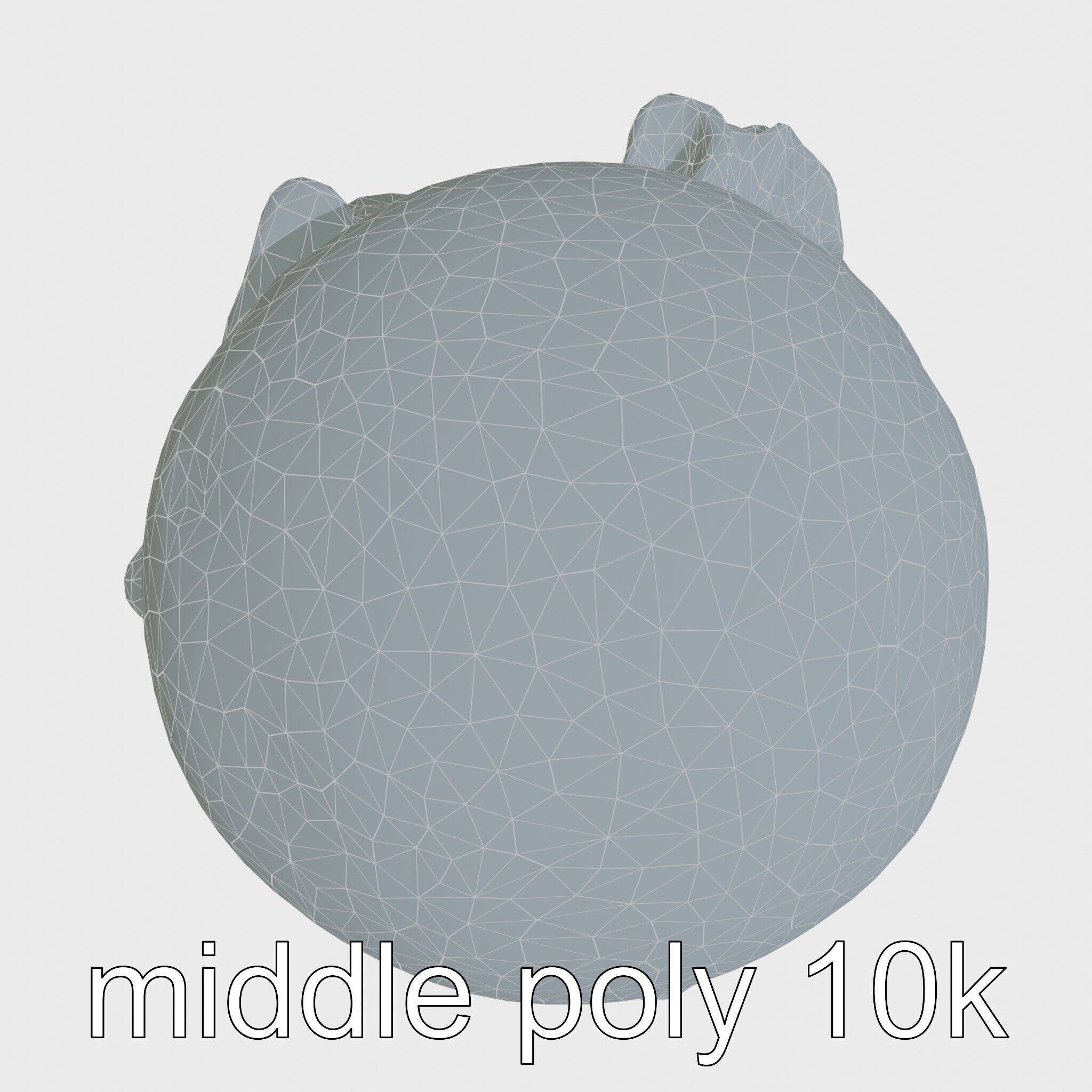 Double Bacon Burger Deluxe model pack Low-poly 3D model_24