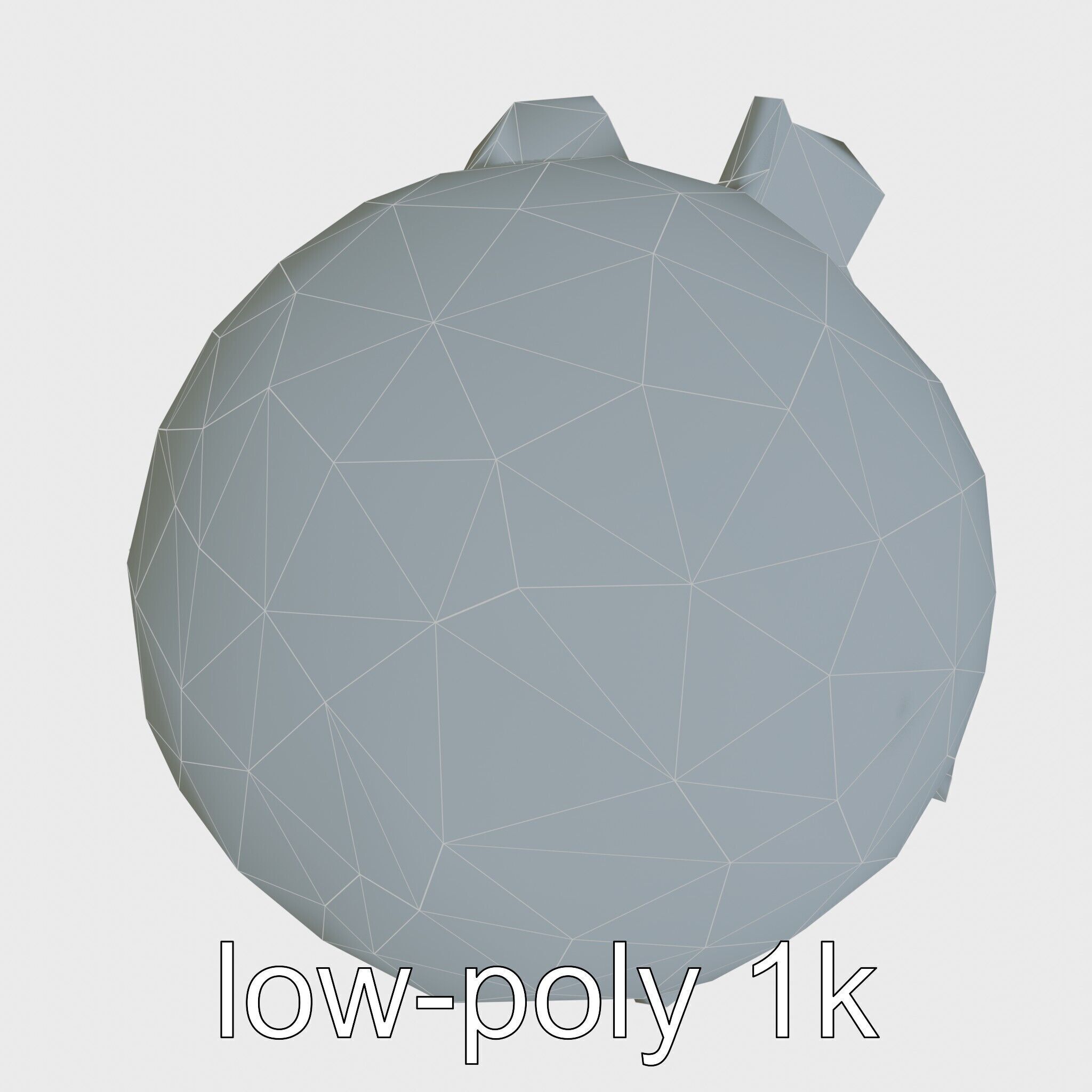 Double Bacon Burger Deluxe model pack Low-poly 3D model_30