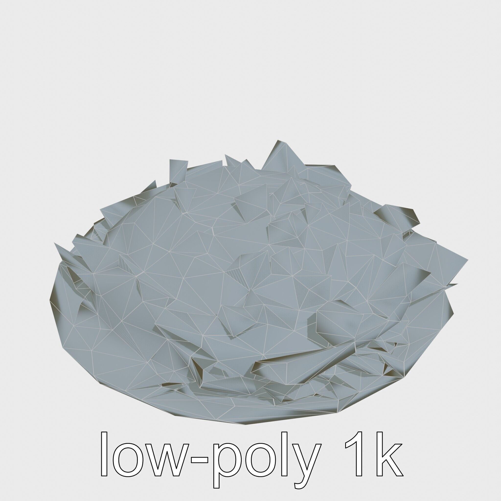 Loaded Nachos Food Display model pack Low-poly 3D model_28