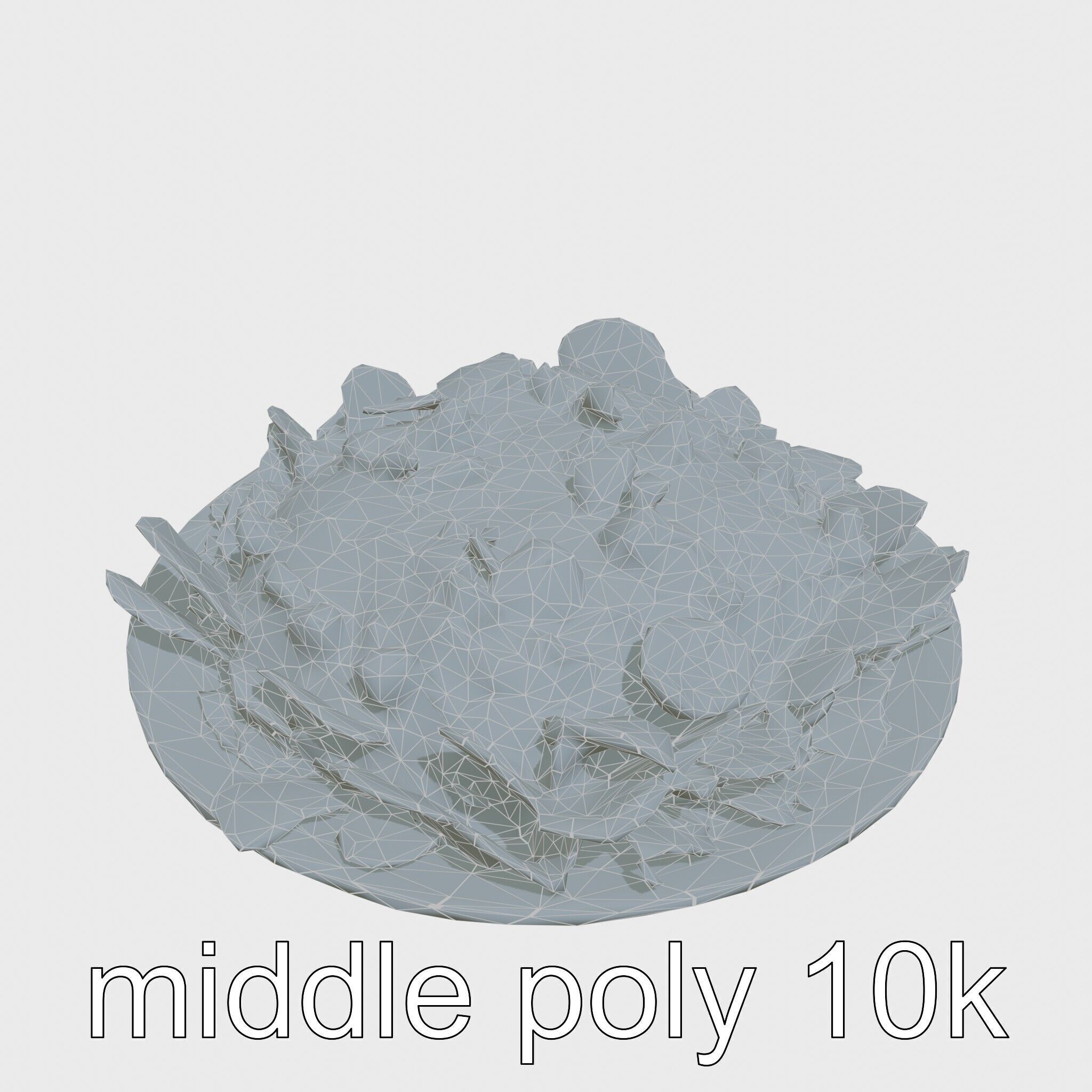 Loaded Nachos Food Display model pack Low-poly 3D model_20