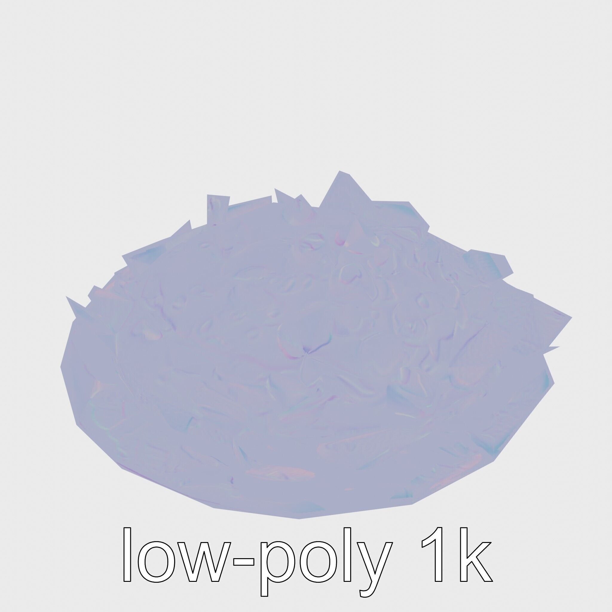 Loaded Nachos Food Display model pack Low-poly 3D model_23