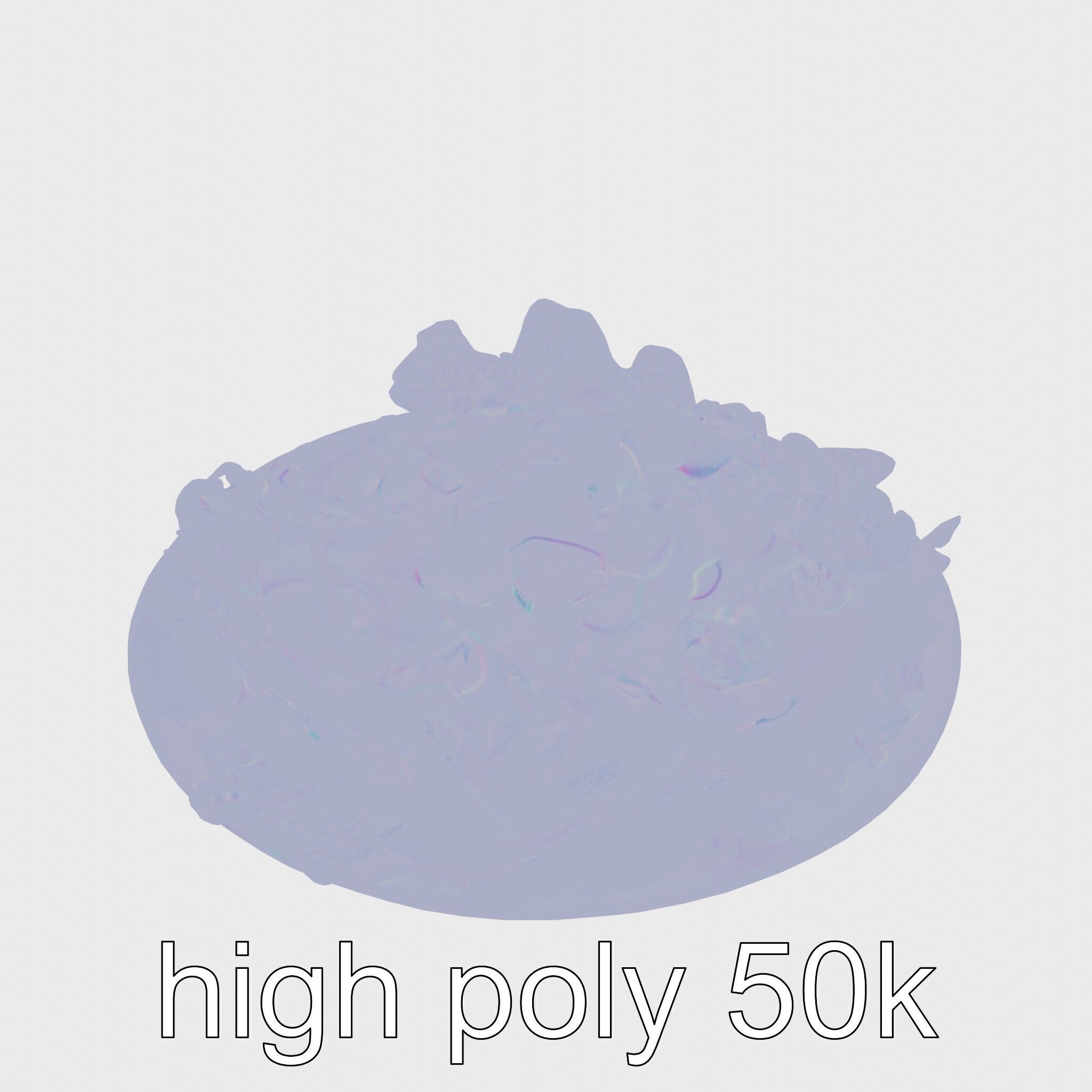 Loaded Nachos Food Display model pack Low-poly 3D model_14