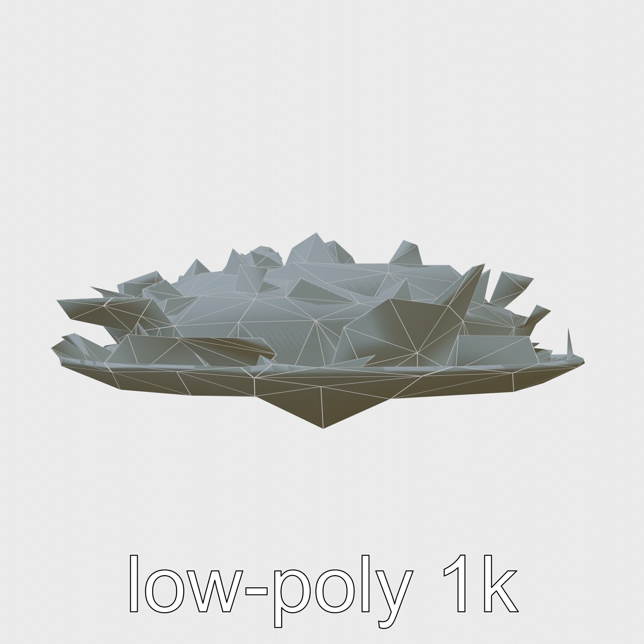 Loaded Nachos Food Display model pack Low-poly 3D model_10