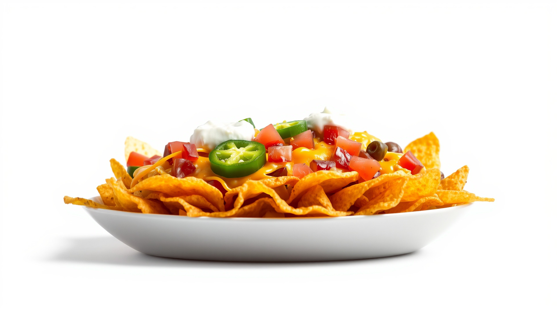 Loaded Nachos Food Display model pack Low-poly 3D model_6