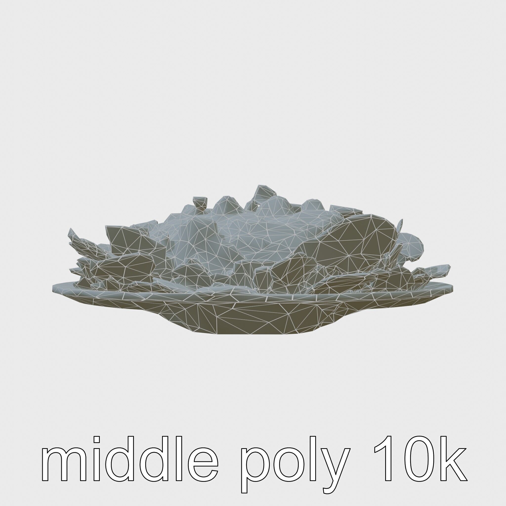 Loaded Nachos Food Display model pack Low-poly 3D model_9