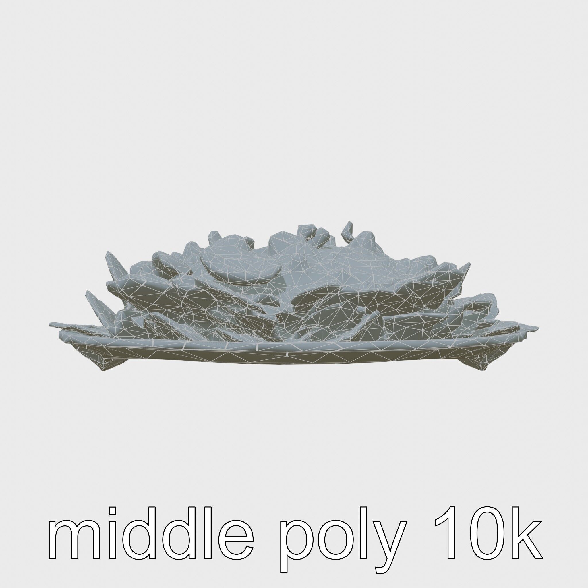 Loaded Nachos Food Display model pack Low-poly 3D model_16