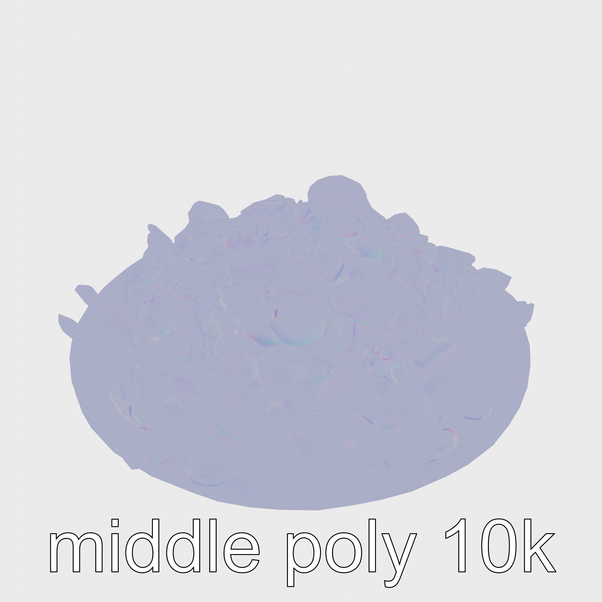 Loaded Nachos Food Display model pack Low-poly 3D model_27