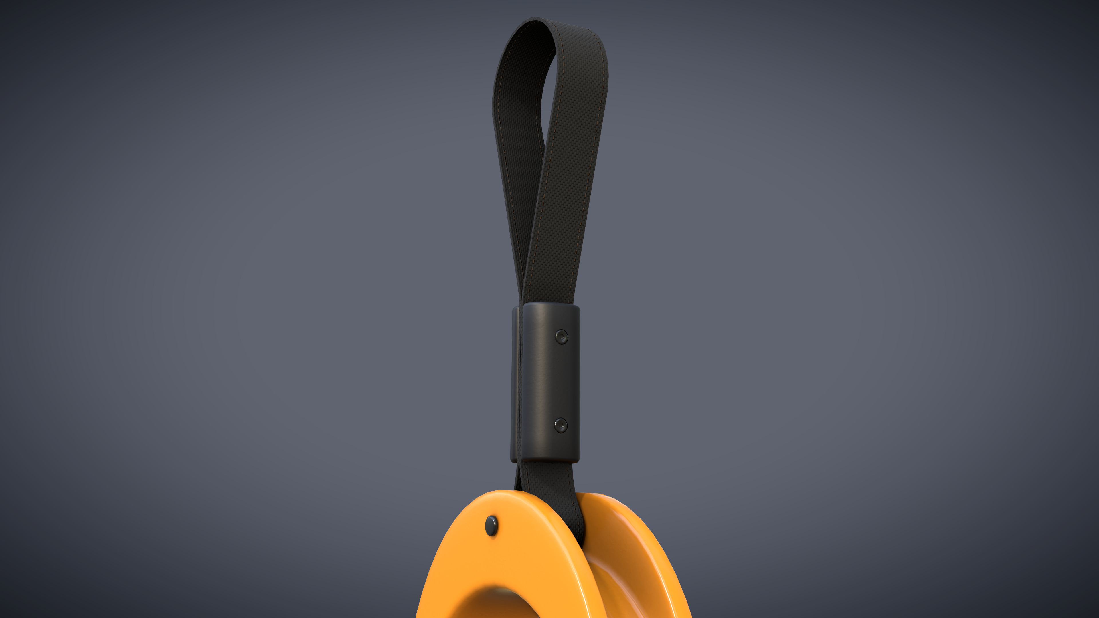 Bus Handle Hand Grip Low-poly 3D model_4