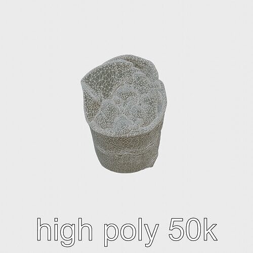 Beef Burrito 3D Realistic Food Model Pack Low-poly 3D model 6