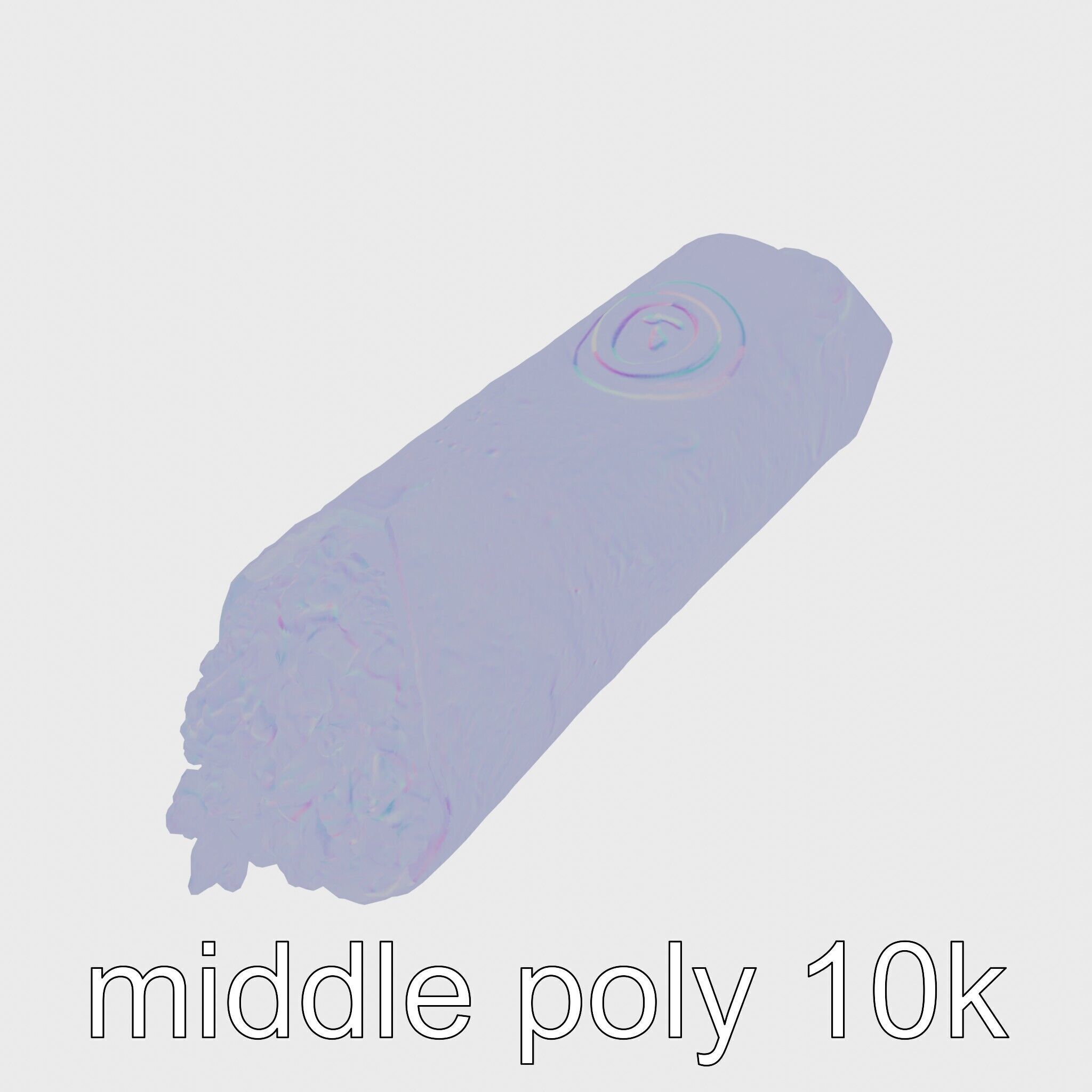 Beef Burrito 3D Realistic Food Model Pack Low-poly 3D model_16