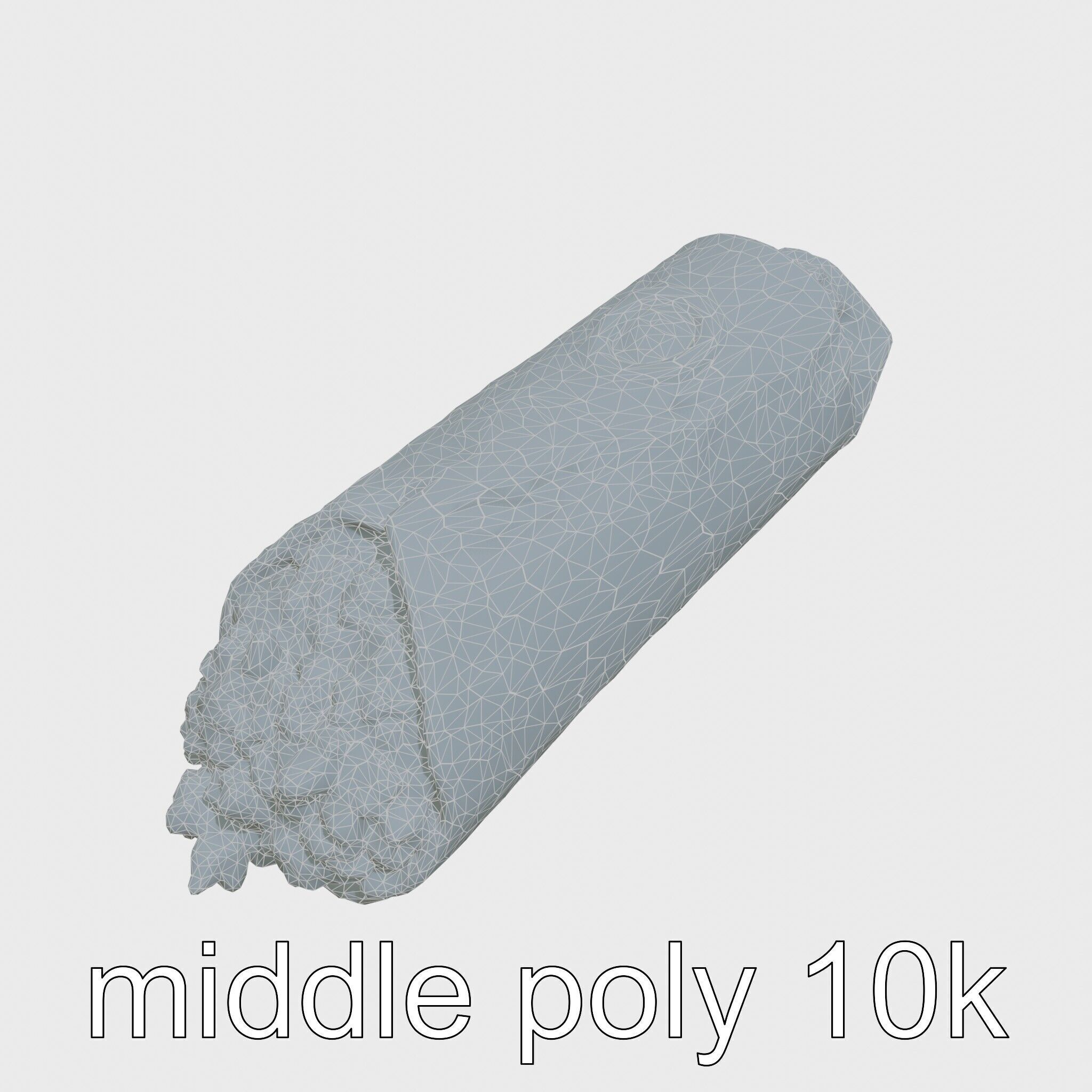 Beef Burrito 3D Realistic Food Model Pack Low-poly 3D model_32