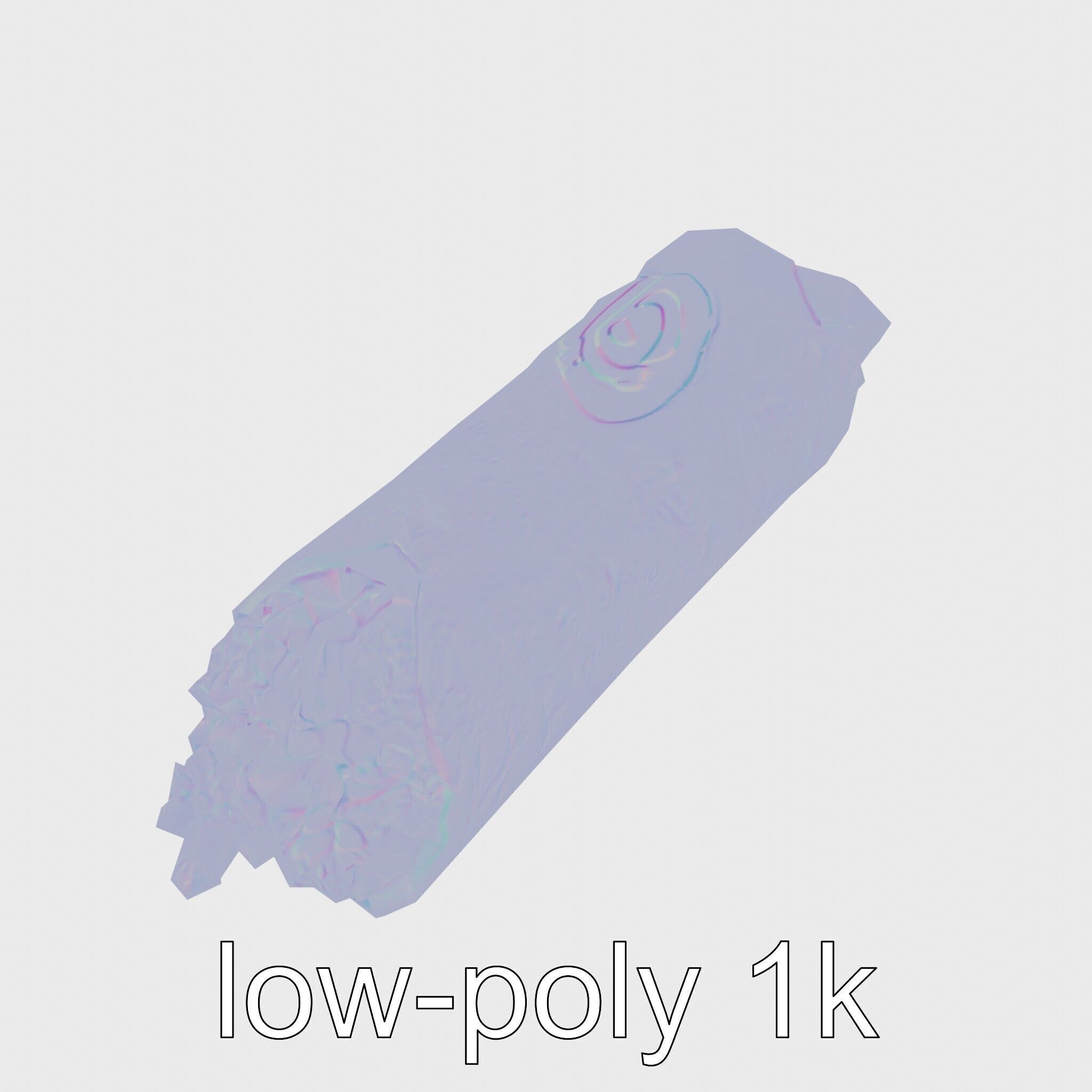 Beef Burrito 3D Realistic Food Model Pack Low-poly 3D model_29